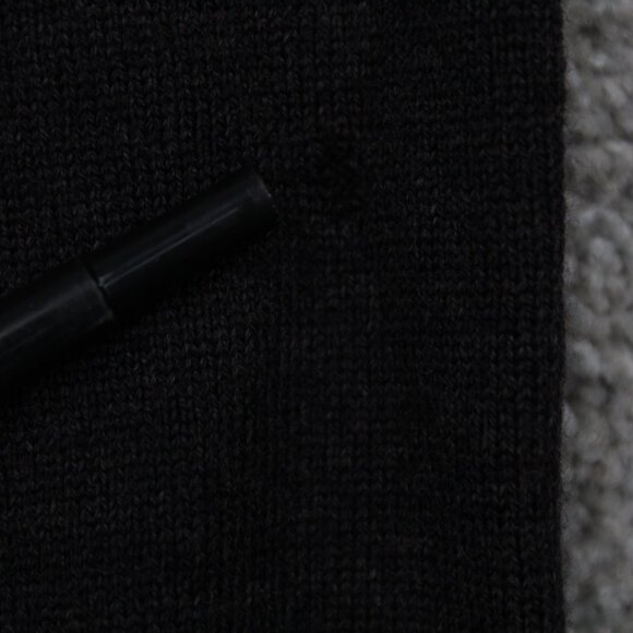 Nordstrom Sweater Adult Large Brown V-Neck Extra Fine Merino Wool L/S Sweatshirt - Picture 6 of 12